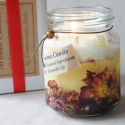 Rice Oil & Soy Wax Blend Candle 精油28種類  アロマキャンドル  Creema限定 8枚目の画像