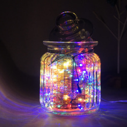 七色アロマランプ　Seven-colored Aroma Lamp Creema 限定　ソーラー電源 受注製作 1枚目の画像