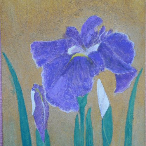 自作の岩彩画です！ 自作の岩彩画です！