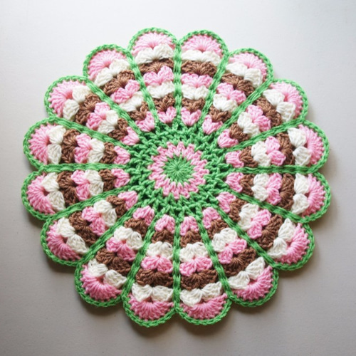 SALE＊お花のフワフワ円座＊haruiro その他インテリア雑貨 木葉木  