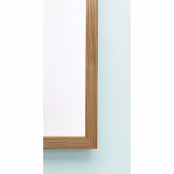 &lt;高品質的實木橡木框架&gt; A4打印[愛與和平]顏色，帶墊子 第4張的照片
