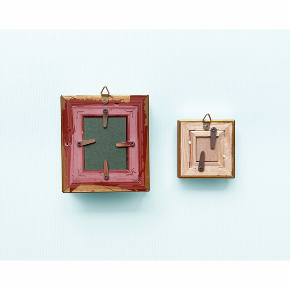 ミニ額縁 原画【 いつかの記憶 】medium size ver. ( antique gold ） 12枚目の画像