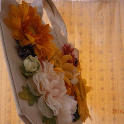 flowergardenトートバッグ１ 4枚目の画像
