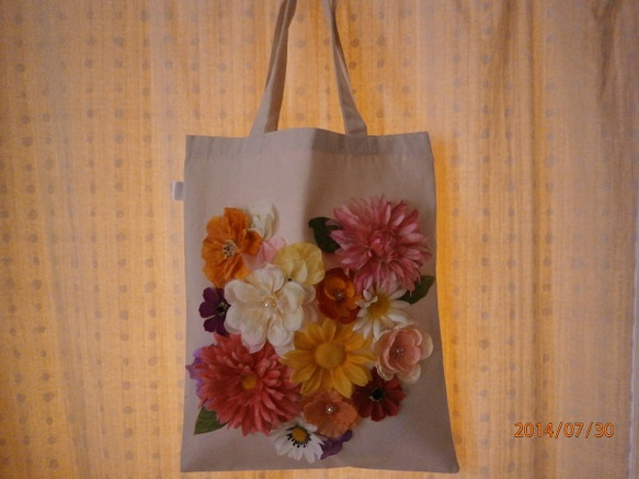 flowergardenをトートバッグ２ 1枚目の画像