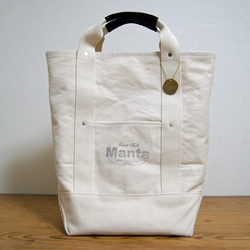 ゆっきー様オーダー商品   MANTA TOTE "MEDIUM LONGショルダー付属 " 1枚目の画像