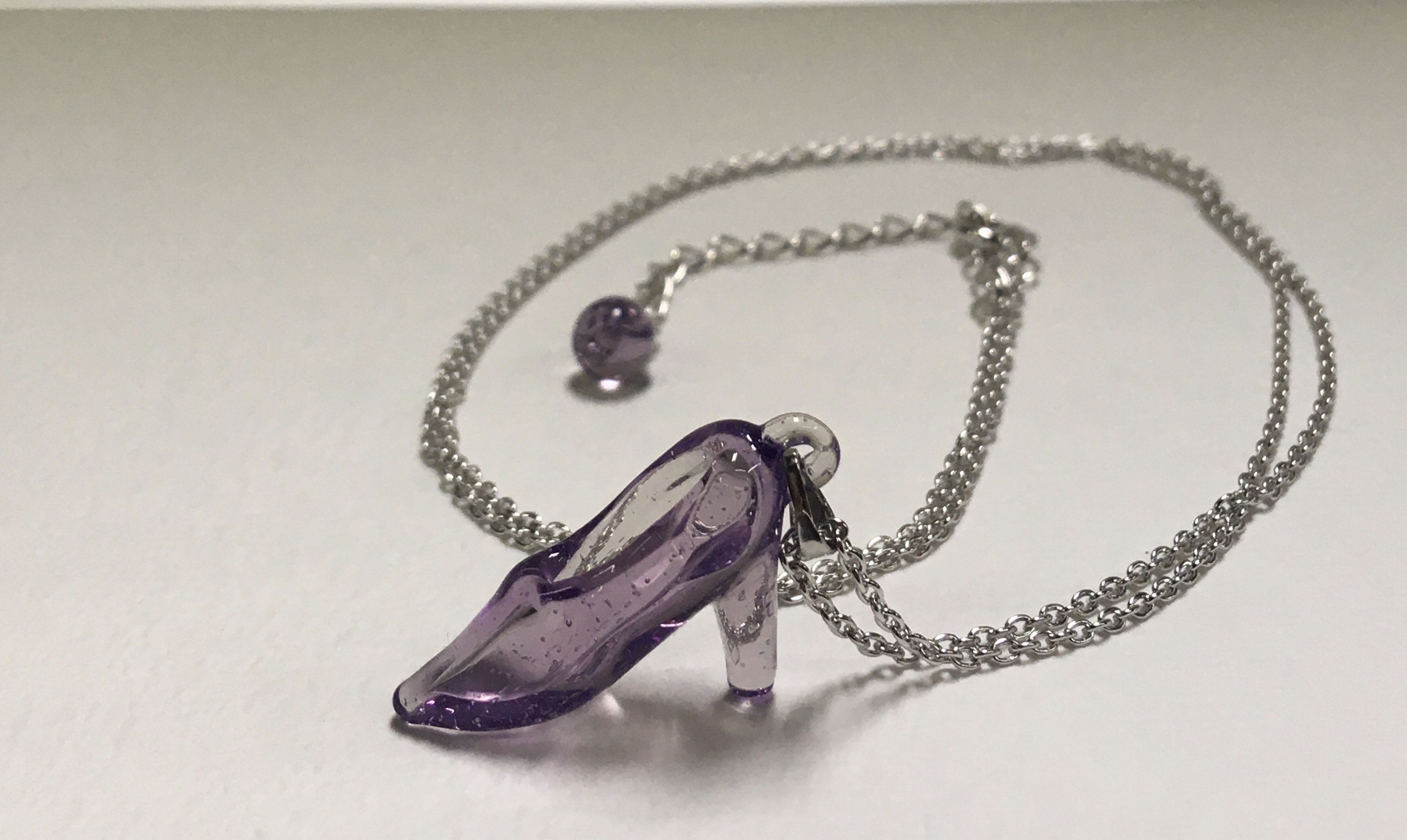 【送料無料】ガラスの靴 ネックレス