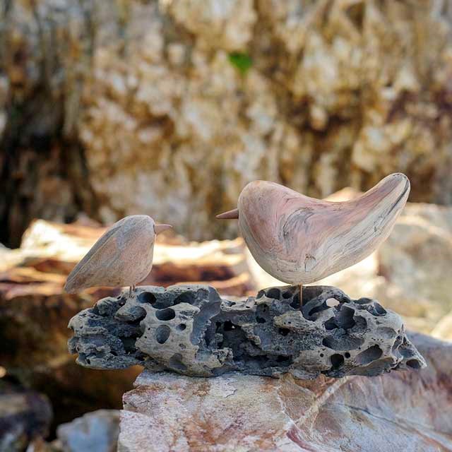 流木の鳥（M saiz）　１５５