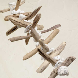 流木とサンゴのガ―ラント、モビール 1枚目の画像