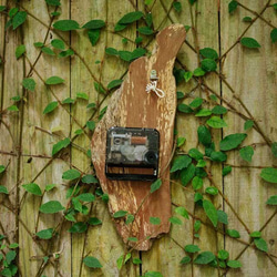 【送料無料】流木の置き時計－７　 3枚目の画像