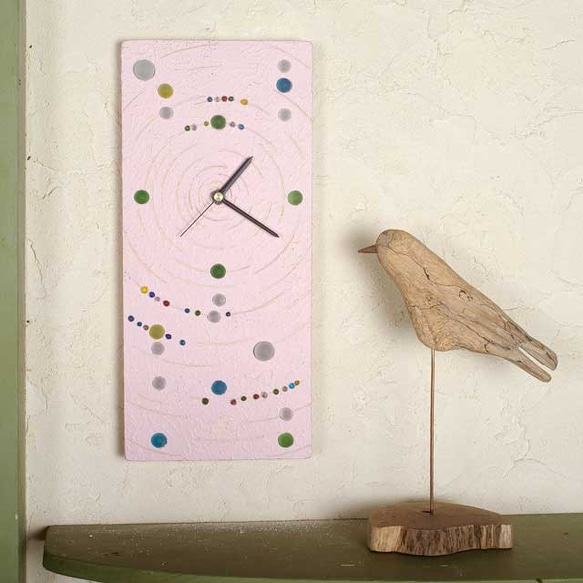 【送料無料】ビー玉の置き時計、掛け時計－８　 4枚目の画像
