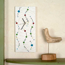 【送料無料】ビー玉の置き時計、掛け時計－６　 2枚目の画像