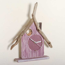 【送料無料】とりっこハウス壁掛け時計、置き時計－７　 3枚目の画像