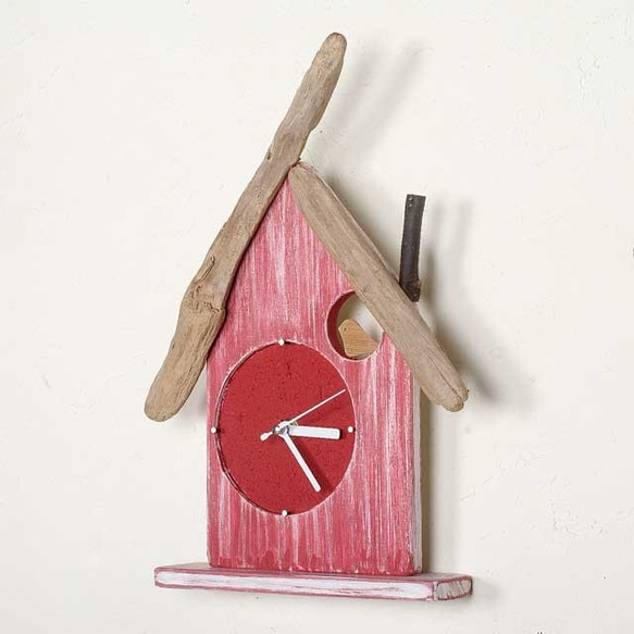 【送料無料】　とりっこハウス壁掛け時計、置き時計－１２ 5枚目の画像