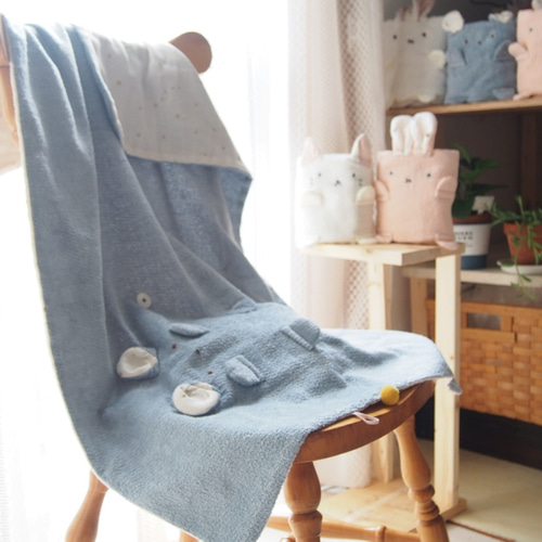 送料無料 ぬいぐるみになる！変身タオルケット （くまくんサックス