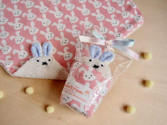 babyDior 花柄 ピンクハンカチ ぬいぐるみ付き ca-nation_k60-nigr-1