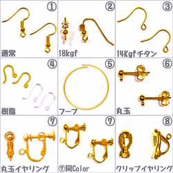 ◆ターコイズ ハート メダイ コンチョ ピアス イヤリング◆ 5枚目の画像