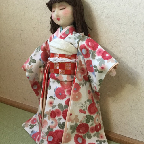 市松人形 菊子 立体・オブジェ stella north 通販 7425586｜Creema