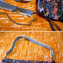 コルクボード織り・よくばり☆スカートバッグ 3枚目の画像