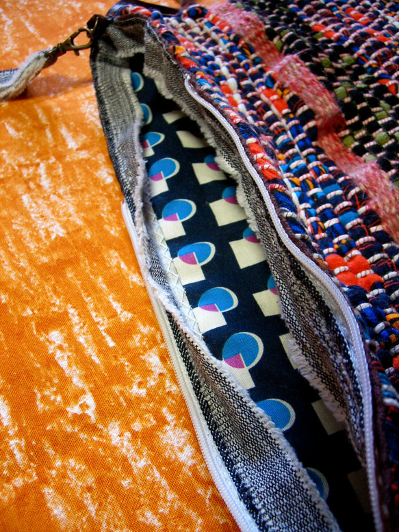 コルクボード織り・よくばり☆スカートバッグ 4枚目の画像