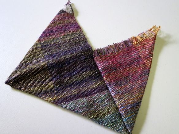 手織り・あずま袋＜A＞ 3枚目の画像