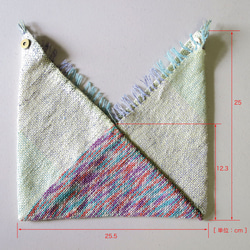 手織り・あずま袋＜D＞ 3枚目の画像