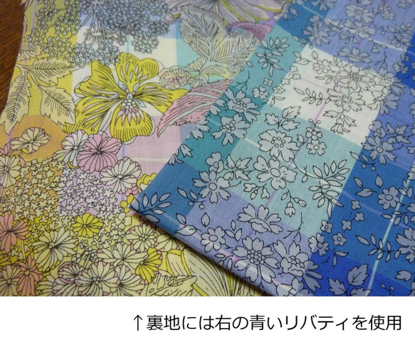 手刺繍ポケットティッシュケース ーチロリアンー【p_01】 3枚目の画像
