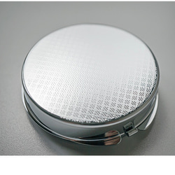 免費名稱輸入珠寶盒藥盒緊湊型帶功能鏡Aosakura MP4鏡帶銀箔 第7張的照片