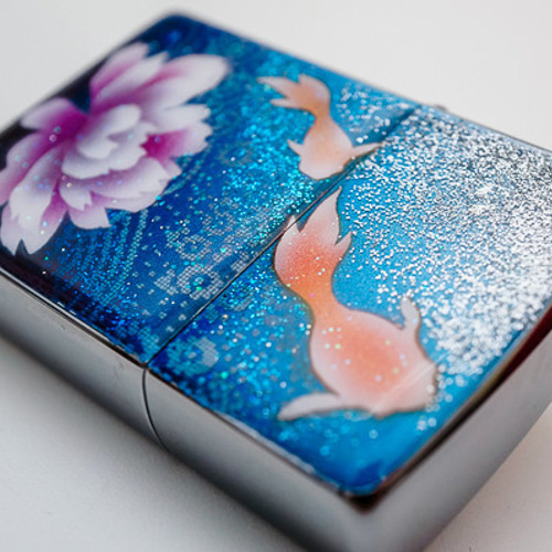 ZIPPO ジッポ 熱帯魚 Zippo ジッポー 黒鯛 クロダイ ヴィンテージ 七宝メタル 海水魚