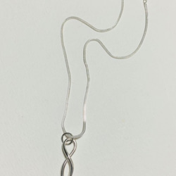 silver 925 curved pendant 4枚目の画像