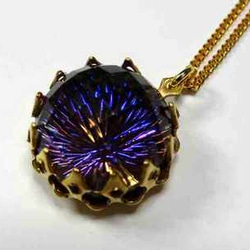 heliotrope starburst pendant necklace 4枚目の画像