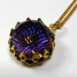 heliotrope starburst pendant necklace 3枚目の画像