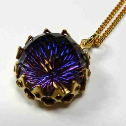 heliotrope starburst pendant necklace 4枚目の画像