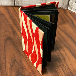 ストックブック14冊 外国切手入り 手製本の切手ストックブック（切手ホルダー）＊シールなど紙小物