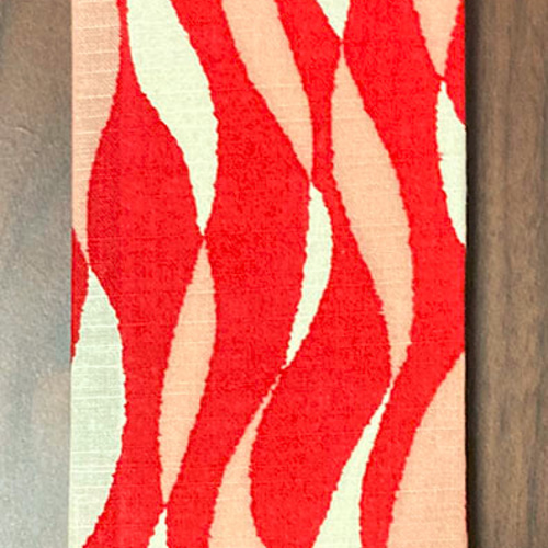 切手・ストックブック・赤・1冊・326枚