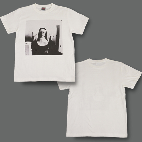 NUN & GOAT HORNS T-shirt 1枚目の画像