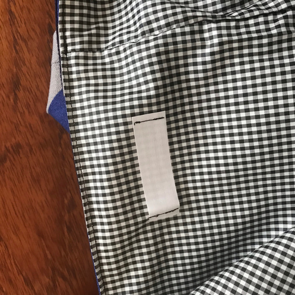 入園入学2点セット男子★帆布好きに長く持てるシンプルデザイン。ちょい北欧風がおしゃれ！丈夫！ 7枚目の画像