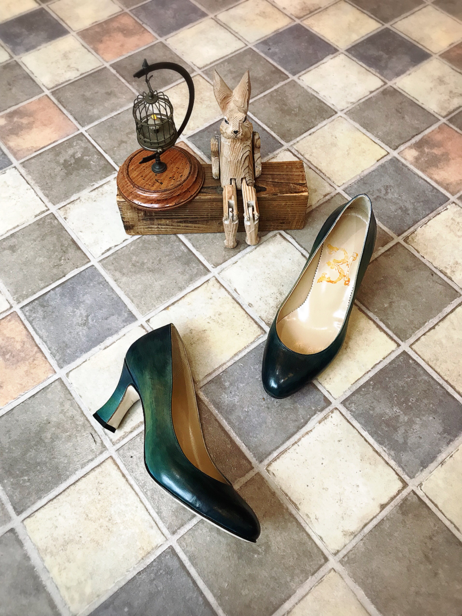 [受注生産]　Patine 手染めオーダーパンプス