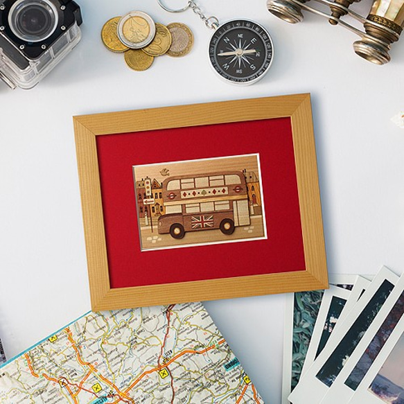 Kiharie Art Kit "London bus" 第1張的照片