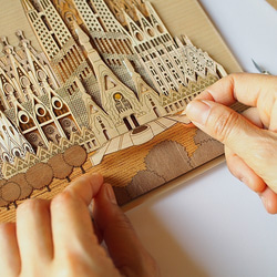 Kiharie Art Kit "Sagrada Familia"手作DIY 手工材料包 第6張的照片