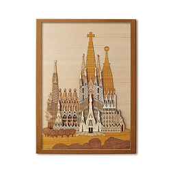 Kiharie Art Kit "Sagrada Familia"手作DIY 手工材料包 第9張的照片