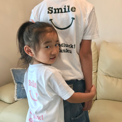 お名前入り　スマイルTシャツ 4枚目の画像