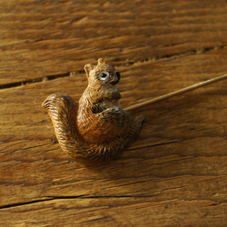 squirrel brooch <France> *sale 2枚目の画像