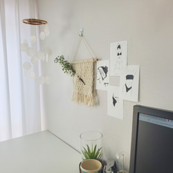 波模様カピスシェルモビール 5枚目の画像