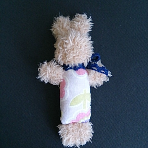 青いリボンのうさぎ ぬいぐるみ yoshimaru 通販 2558321｜Creema