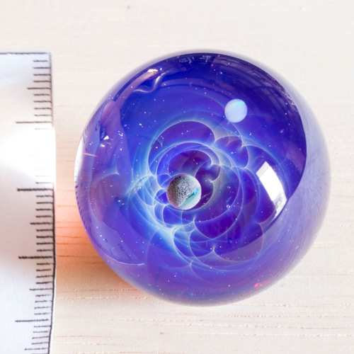 硝子仕掛けの宇宙 ガラスマーブル gxm27 立体・オブジェ 硝子仕掛けの宇宙 ガラスマーブル gxm27 立体・オブジェ