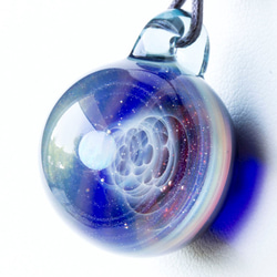 玻璃中的宇宙 玻璃珠墜飾  gx8 第2張的照片