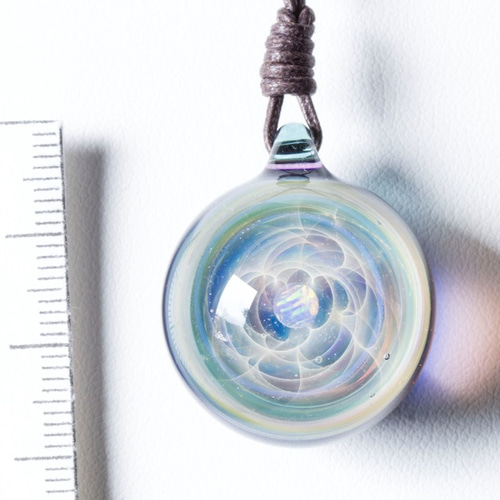 硝子仕掛けの宇宙 ガラスペンダント gx111 ネックレス・ペンダント
