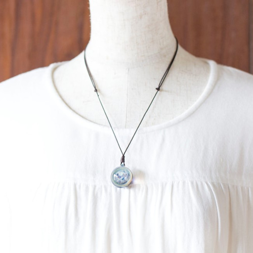 硝子仕掛けの宇宙 ガラスペンダント gx111 ネックレス・ペンダント