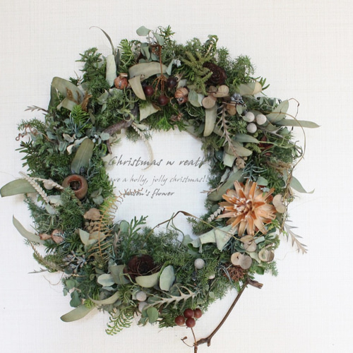 クリスマスリース　三日月リース　キャンドルリース　お正月リース　クリスマスツリー キャンドルリース クリスマスリース 三日月リース 冬リース お正月