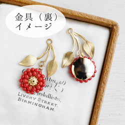 [K14gf 耳環] 古董復古象牙葉再次上架節 2023 第5張的照片